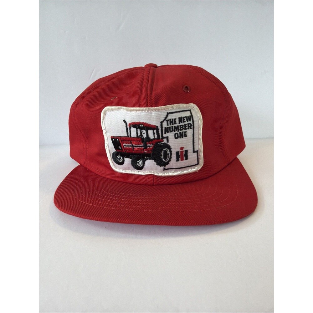 Vintage IH International Harvester Swingster Snapback Hat Cap Trucker Farm Retro